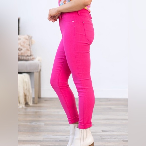YMI Hyperstretch Pink Skinny - Picture 2 of 3